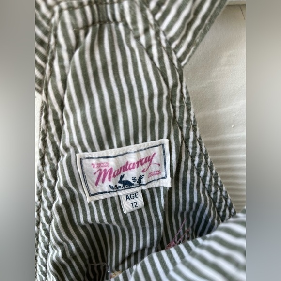 Montaray Girls Overalls Embroidered Dress - Picture 3 of 6